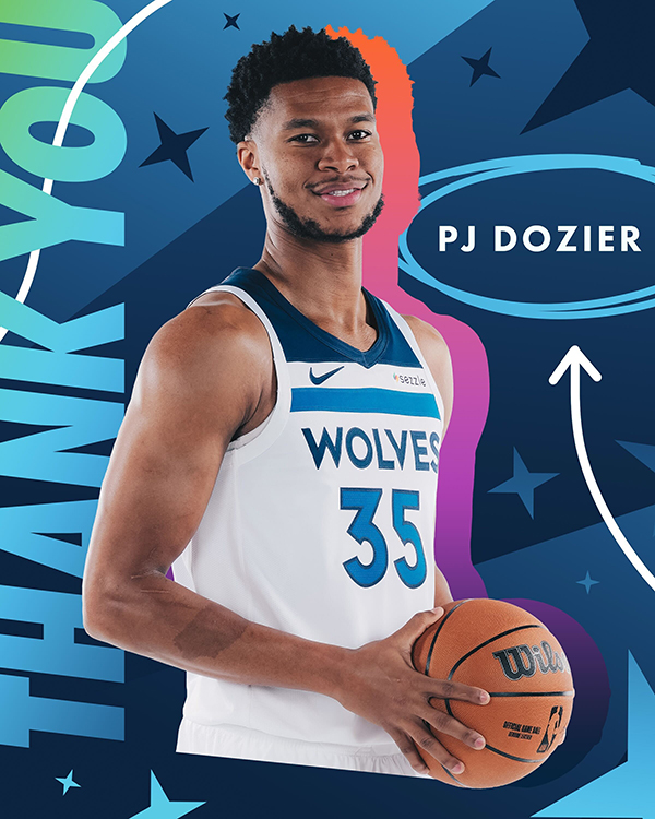 森林狼正式宣布裁員！解雇PJ Dozier 節(jié)省500 萬奢侈稅 騰出名額 開啟新篇章